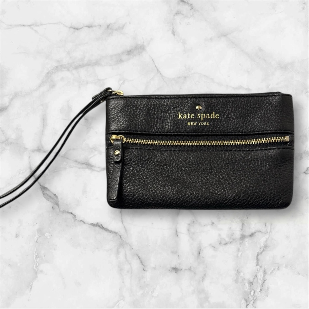 Kate Spade♠️ Black Wristlet